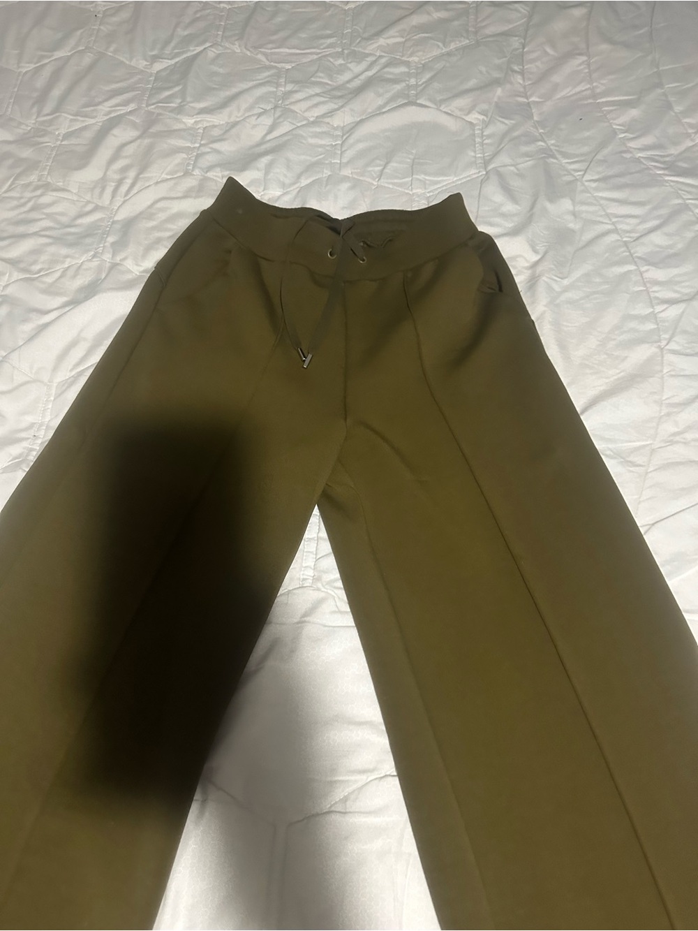 CALIA by Carrie Underwood Olive Green Boot-Cut Pants